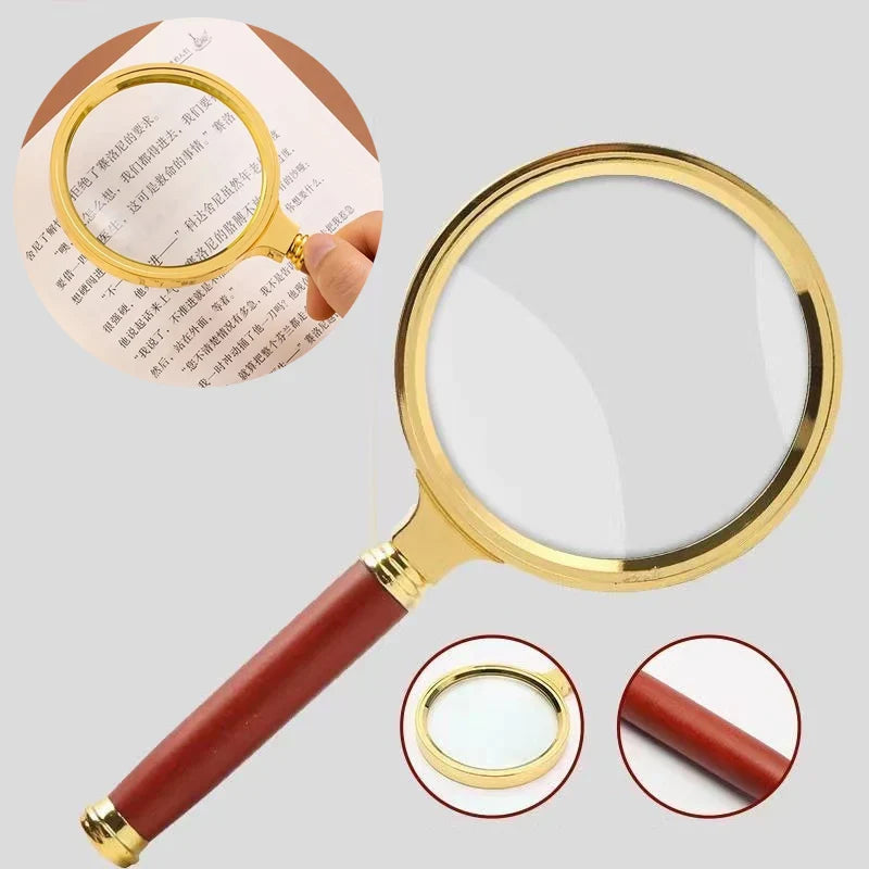 Portable Handle Handheld Magnifying Glass