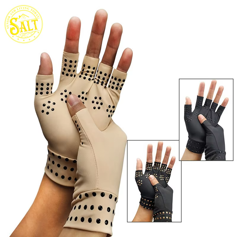 Magnetic Anti-Arthritis Compression Gloves - Pain Relief & Wrist Support