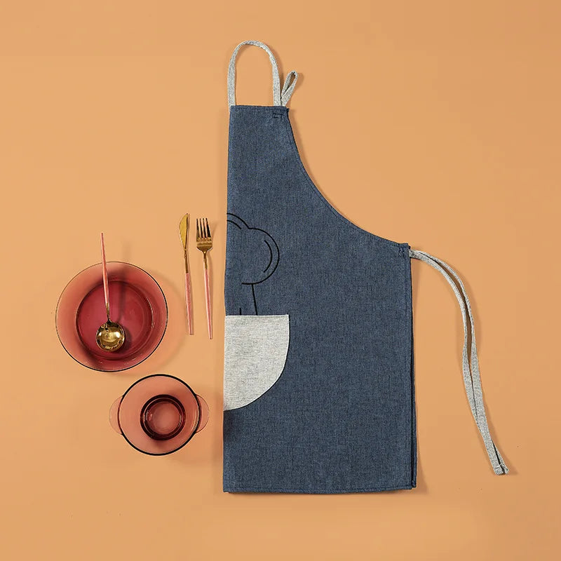 Thick Anti-Fouling Kitchen Apron | BBQ & Baking Apron for Women