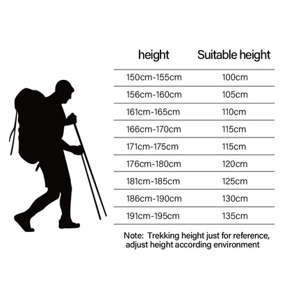 2Pcs Ultralight Trekking Poles | Folding Nordic Walking Sticks