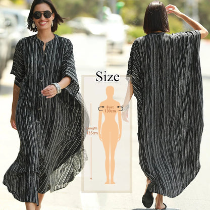 Polyester Long Beach Dress Beach swimsuit Cover up Kaftan Sarong Vestido Swim wear Cover up Ropa de Playa Tunic Beach Q1097