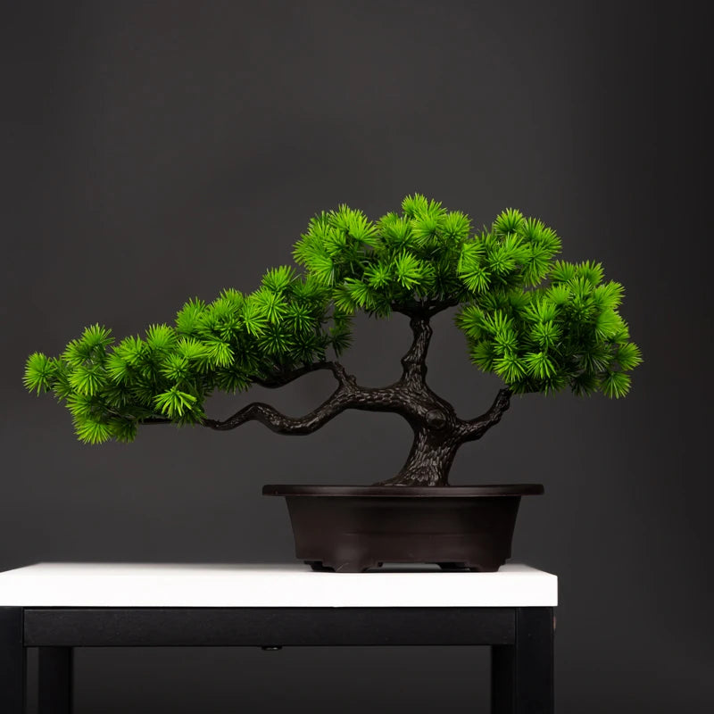 Artificial Pine Bonsai Tree for Home & Desktop Decoration