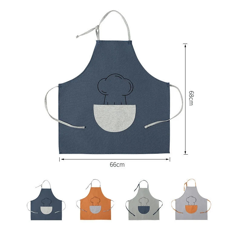 Thick Anti-Fouling Kitchen Apron | BBQ & Baking Apron for Women