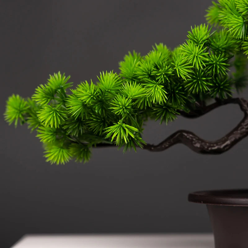 Artificial Pine Bonsai Tree for Home & Desktop Decoration