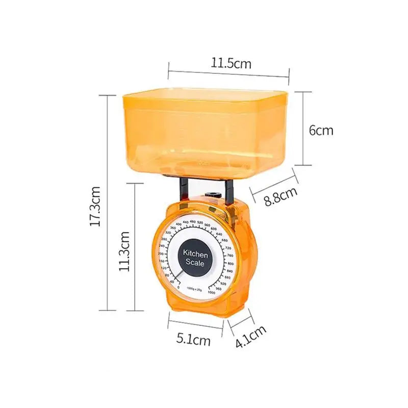 Mechanical Kitchen Scale – Restaurant Cooking & Food Weighing Tool