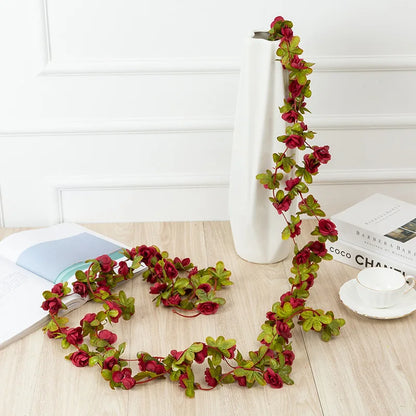 Artificial Rose Garland | Wedding  Home wall Decor