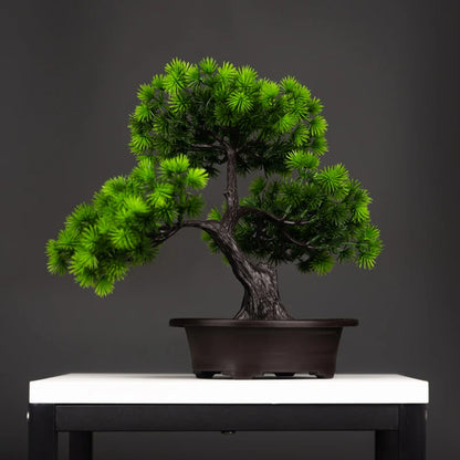 Artificial Pine Bonsai Tree for Home & Desktop Decoration