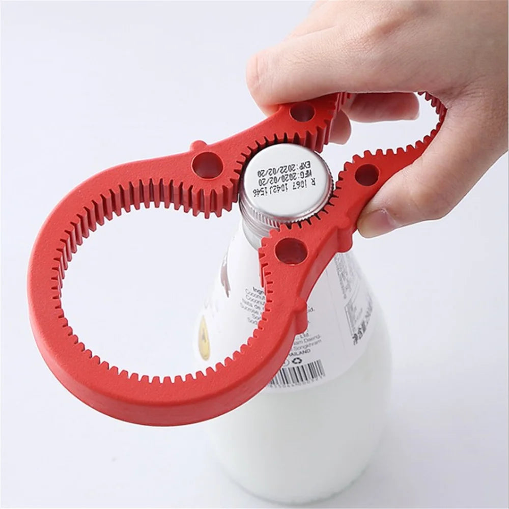 Portable Bottle Jar Opener Multi Purpose Jar Lids Can Tin Handy Flexible Twister Rubber Screw Grip Cap Device Kitchen Tools