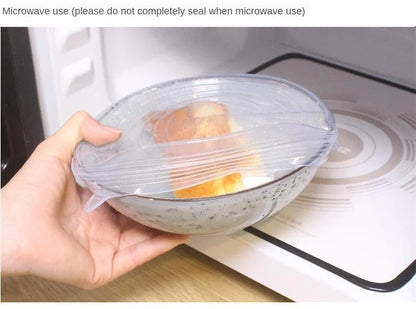 Reusable Silicone Stretch Lids – Keep Food Fresh, Eco-Friendly Kitchen Solution