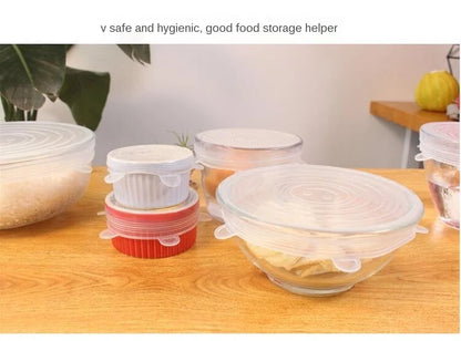 Reusable Silicone Stretch Lids – Keep Food Fresh, Eco-Friendly Kitchen Solution