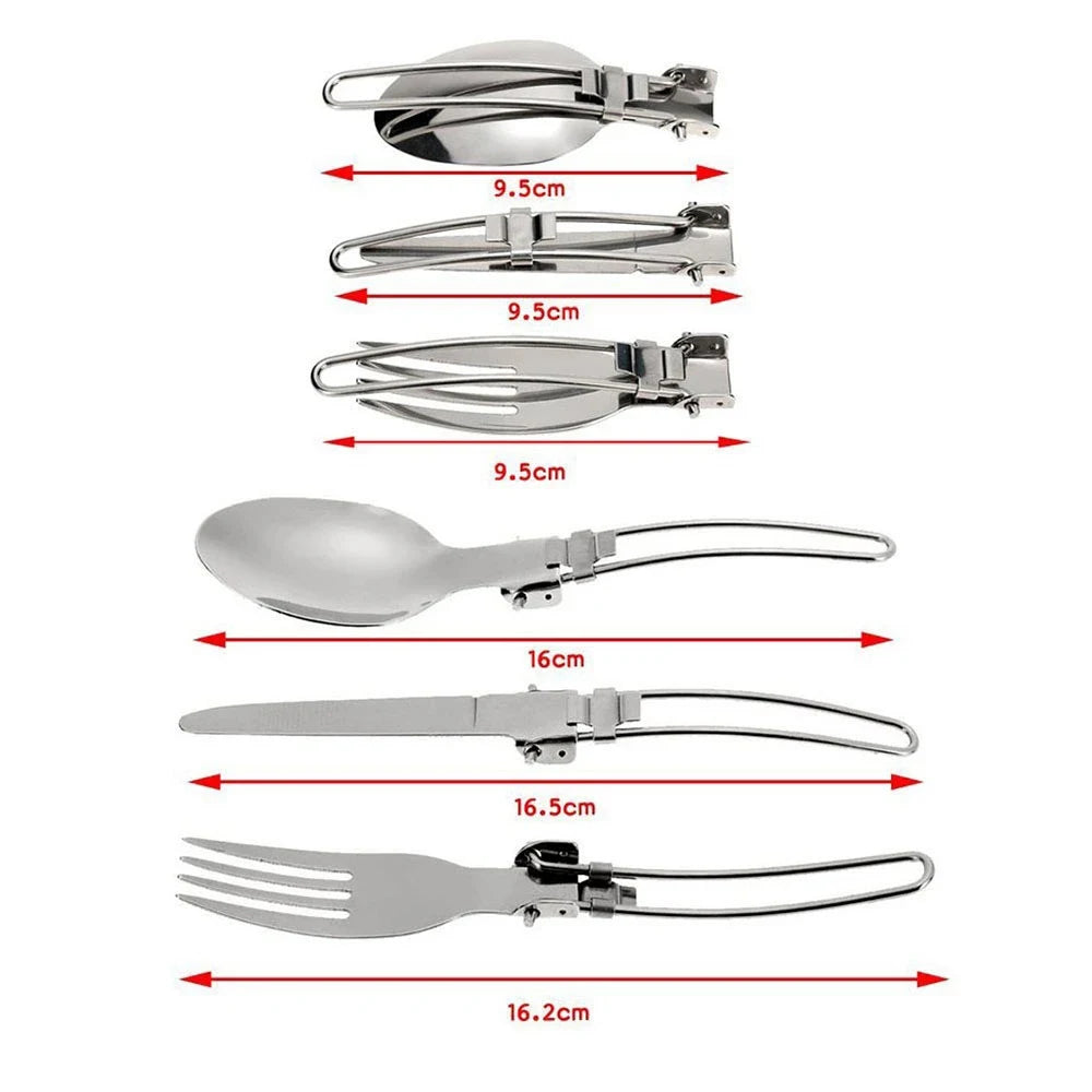 Camping Cookware Kit – Stove, Pots, Utensils for Outdoor Cooking