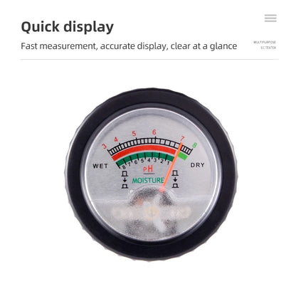 5-in-1 Soil PH Meter | Moisture, Temperature, Sunlight Tester