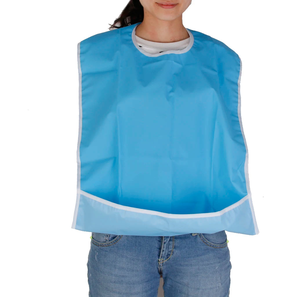 Stain-Resistant Adjustable Adult Bibs