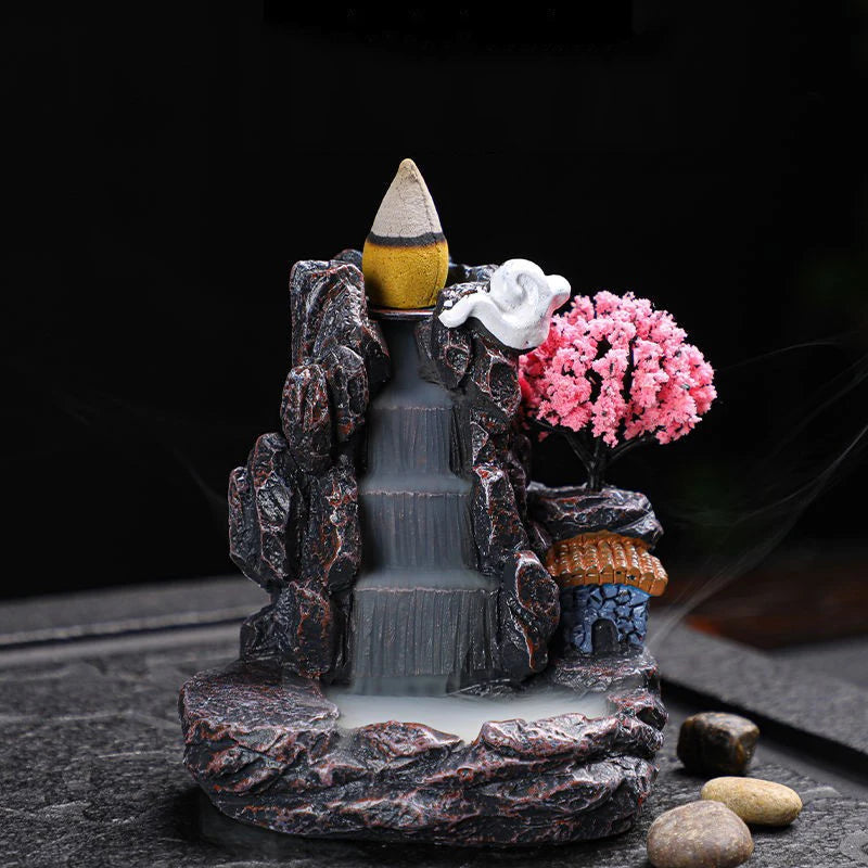 Backflow Incense Burner | Waterfall Aromatherapy Ornament