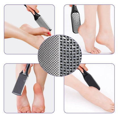 Hot Sale 1/8/10 Foot pedicure Kit and single boxed,nail clippers Toe splicer exfoliating foot file Foot care kit