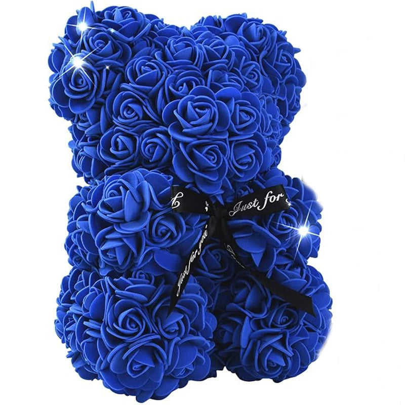 Rose Bear Artificial Foam Teddy Bear Valentine's Gift