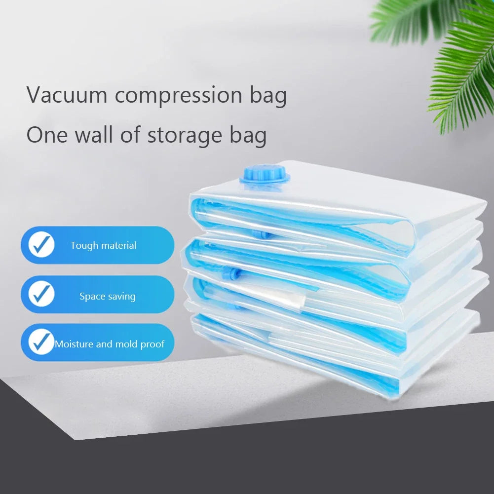 Reusable Vacuum Bags – 7 Sizes, Space-Saving Clothes Storage