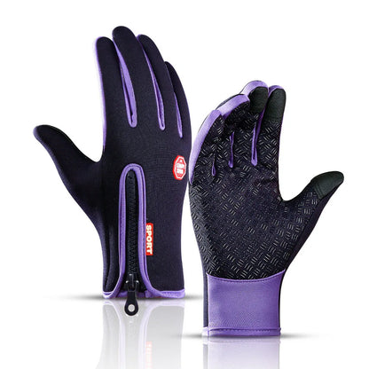 Winter Cycling Gloves for Men & Women Waterproof Thermal Non-Slip