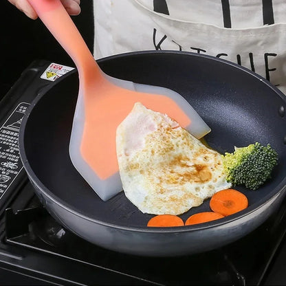 Dual-Color Silicone Spatula | Non-Stick & Heat-Resistant Kitchen Tool