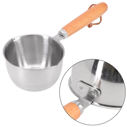 150-300ml Stainless Steel Butter Melting Pot | Hot Sauce Pan