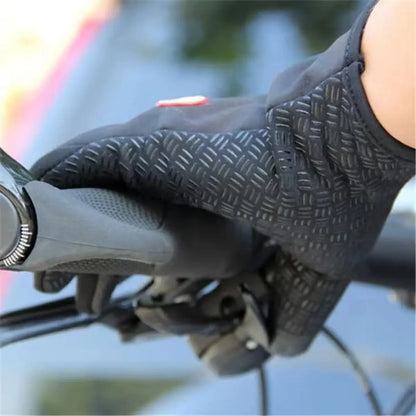 Winter Cycling Gloves for Men & Women Waterproof Thermal Non-Slip