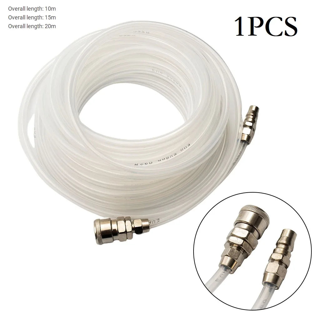 Pneumatic Straight Pipe Air Compressor Hose with Quick Connector for Garden Tools