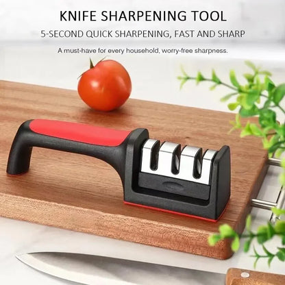 Multifunctional Knife Sharpener | Fast Sharpening for Kitchen & Scissors