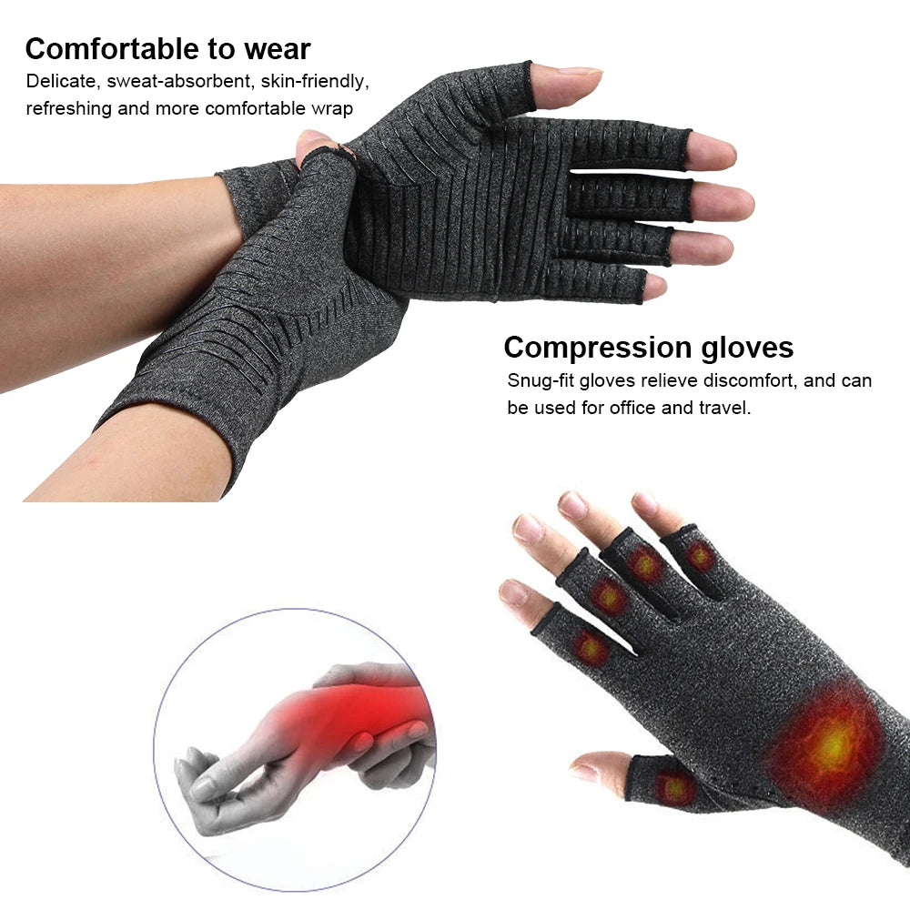 Compression Arthritis Gloves - Joint Pain Relief & Carpal Tunnel Support