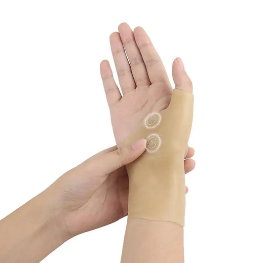 Magnetic Therapy Wrist & Thumb Gloves - Pain Relief & Support