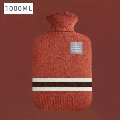 1000/2000Ml Hot Water Bottles Bag Water-filling Hot-water Bag for Female Warm Belly Hands and Feet Keep Hand Warmer Hot WaterBag