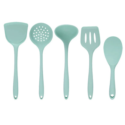 6-Piece Silicone Kitchen Utensil Set | Skimmer, Turner, Ladle & More