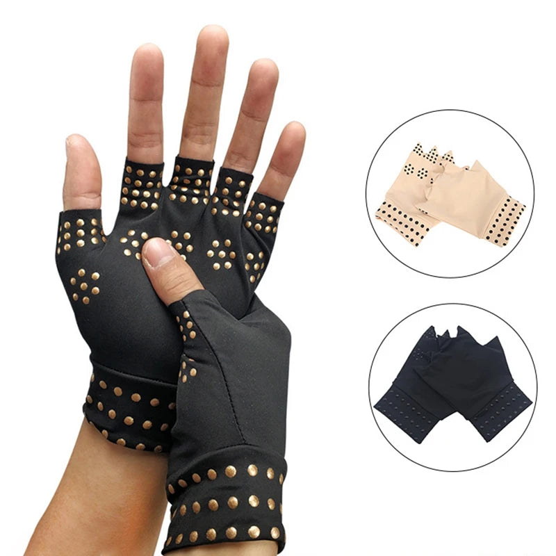 Magnetic Anti-Arthritis Compression Gloves - Pain Relief & Support