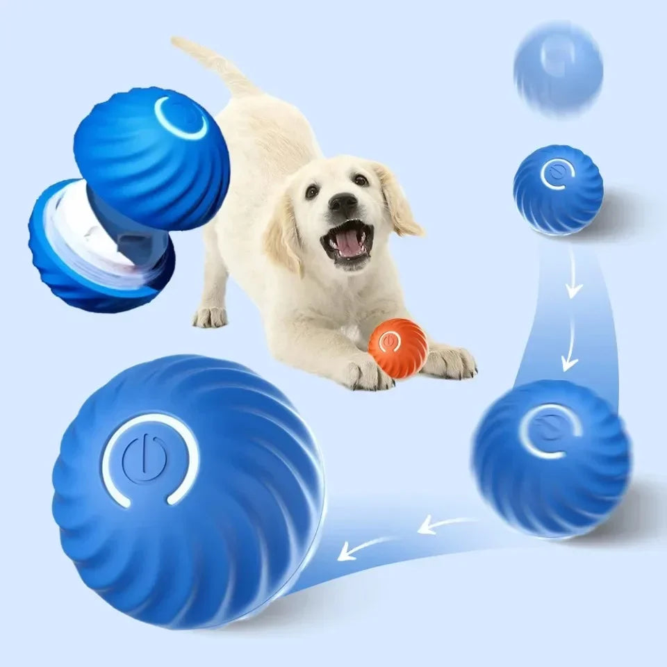 Rechargeable Smart Dog Toy Ball – Interactive Gravity Jumping Pet Toy