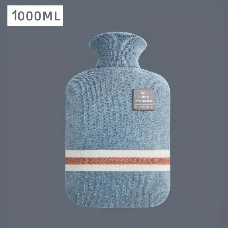 1000/2000Ml Hot Water Bottles Bag Water-filling Hot-water Bag for Female Warm Belly Hands and Feet Keep Hand Warmer Hot WaterBag