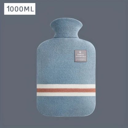 1000/2000Ml Hot Water Bottles Bag Water-filling Hot-water Bag for Female Warm Belly Hands and Feet Keep Hand Warmer Hot WaterBag