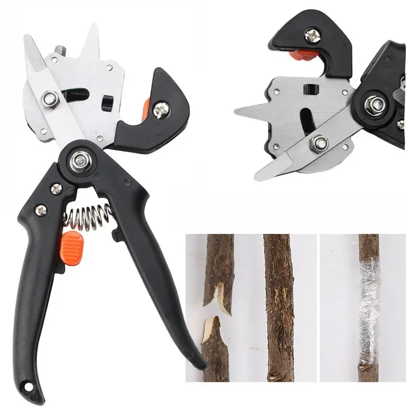 Professional Pruning Shears Set | Nursery Grafting Tool for Fruit Trees & Plants