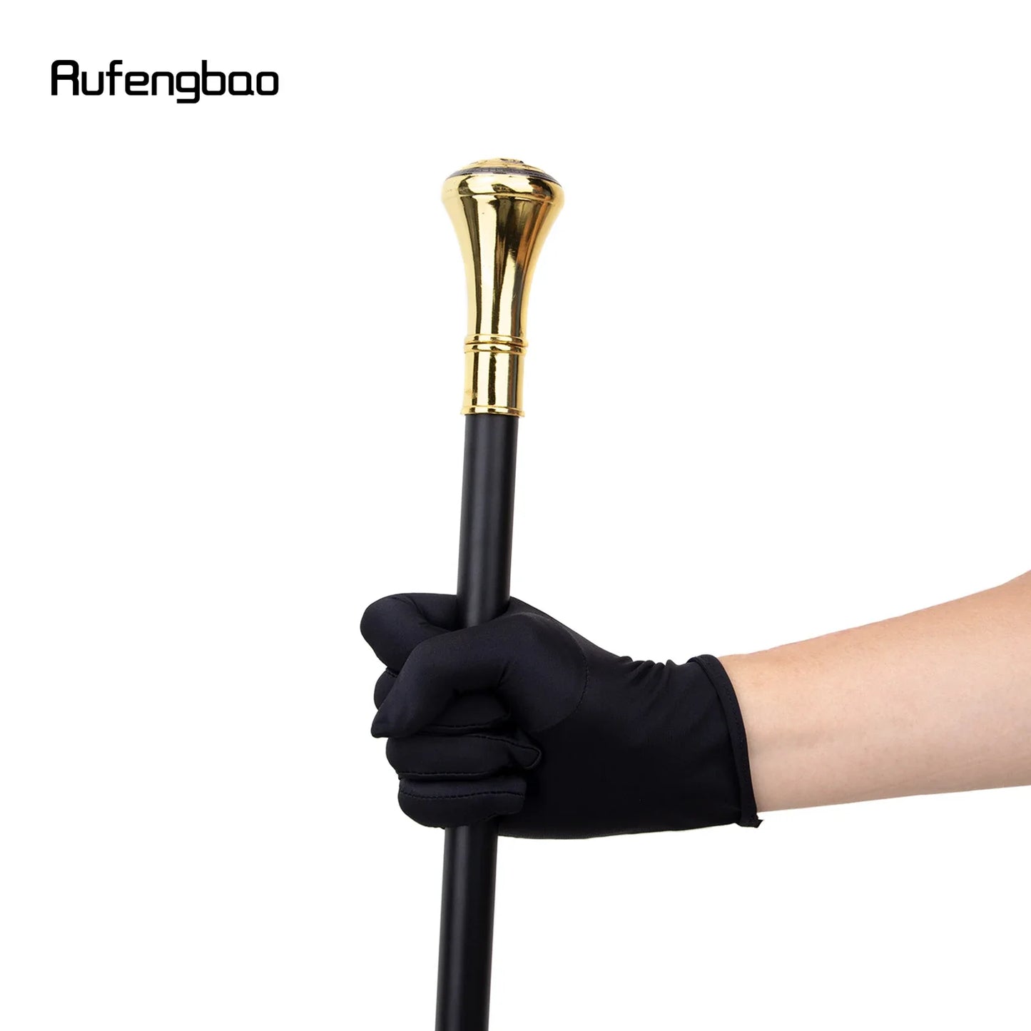 Golden Freemasonry Walking Cane | 93cm Gentleman's Fashion Stick