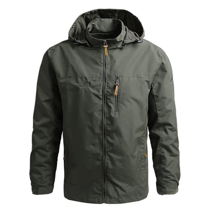 Men’s Tactical Waterproof Windbreaker Jacket