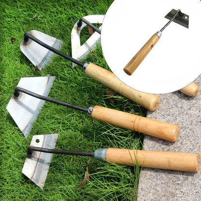 Steel Hardened Hollow Hoe for Weeding & Planting | Farm & Garden Tool