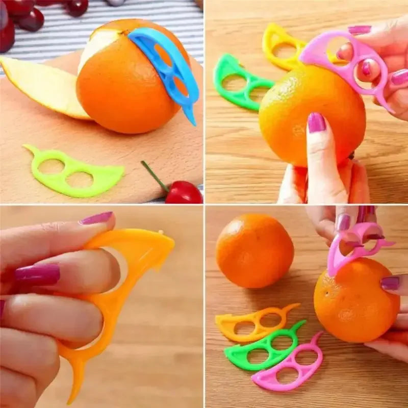 Orange Peeler & Zester Set – Easy Citrus Tools for Kitchen