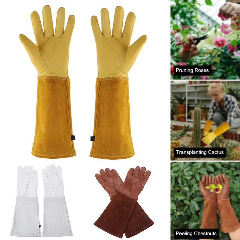 Thorn Proof Rose Pruning Gloves | Long Sleeve Protection