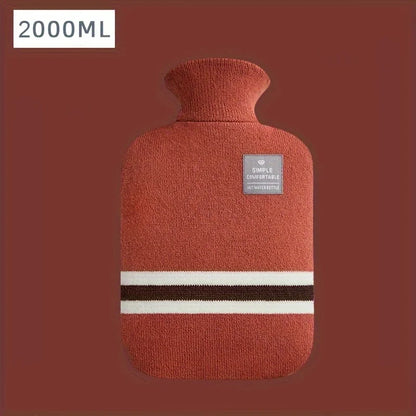 1000/2000Ml Hot Water Bottles Bag Water-filling Hot-water Bag for Female Warm Belly Hands and Feet Keep Hand Warmer Hot WaterBag