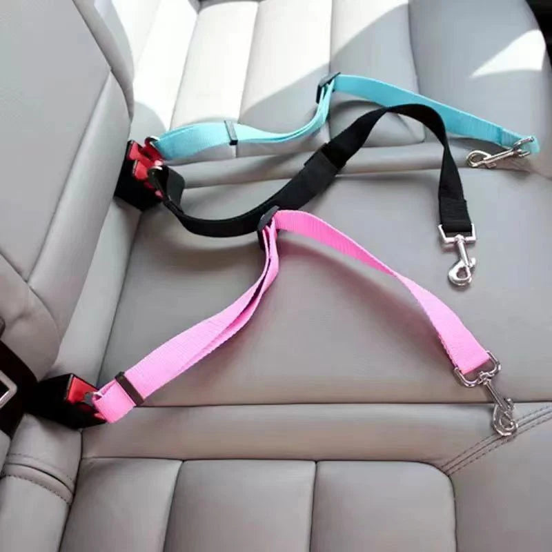 Dog Car Seat Belt Safety Protector – Breakaway Collar & Harness