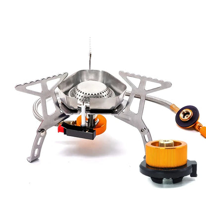 Big Power Camping Stove – Portable Gas Cookware for Outdoor Adventures