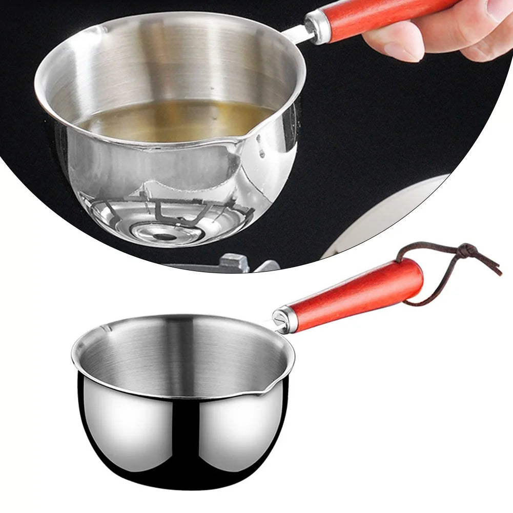 150-300ml Stainless Steel Butter Melting Pot | Hot Sauce Pan