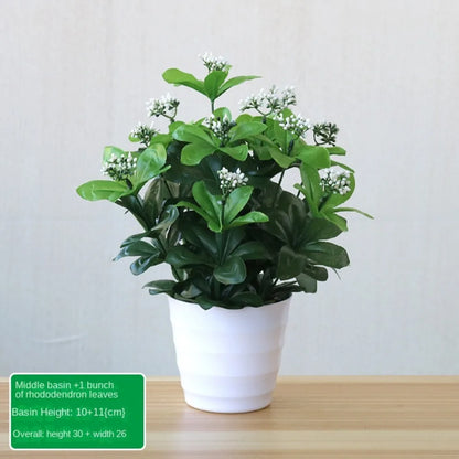 Artificial Bonsai Fake Plants Pot for Home & Office Decor