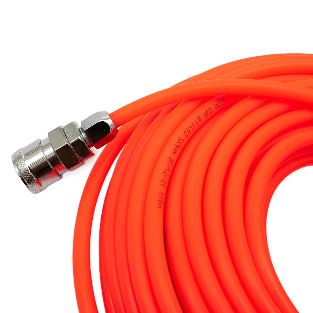 Pneumatic Straight Pipe Air Compressor Hose with Quick Connector for Garden Tools