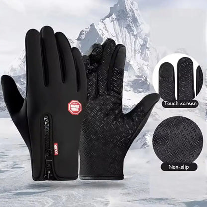 Men's Winter Cycling Gloves Touchscreen Waterproof Thermal Non-Slip