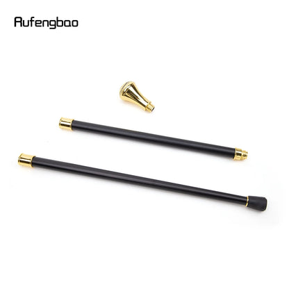 Golden Freemasonry Walking Cane | 93cm Gentleman's Fashion Stick