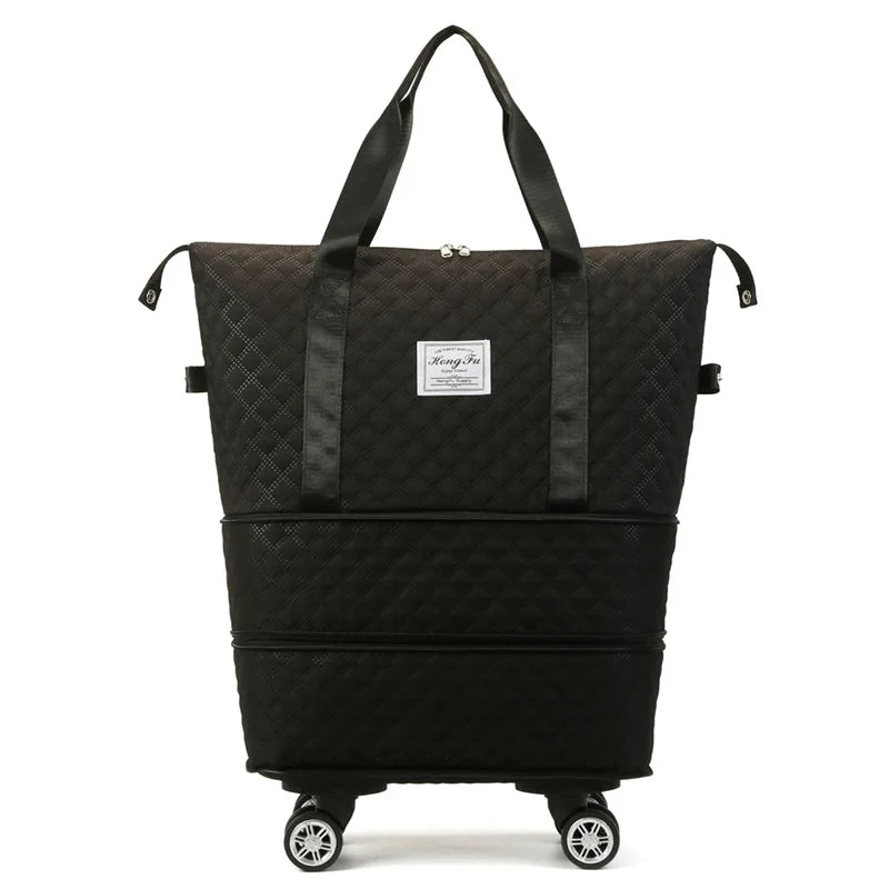 Rolling Duffle Bag with Wheels